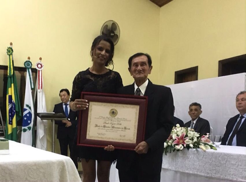 Sessão Solene de Entrega do Titulo de Cidadão Honorário de Assaí ao Senhor Paulo Kyoto Kobo